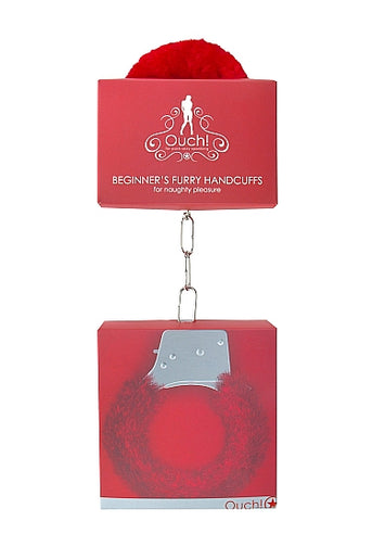 Beginner's Handcuffs Furry Red Default Title