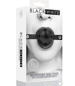 B&w Breathable Ball Gag Black Default Title