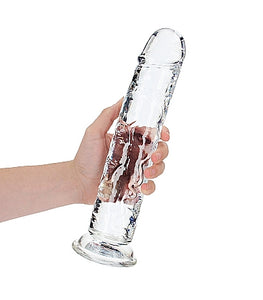 Realrock Realistic Straight Dildo 11in Transparent Default Title