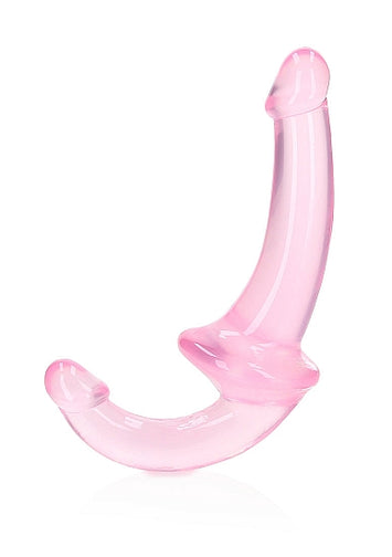 Realrock Strapless Strap On 6 In Pink Default Title