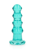 Realrock Curvy Dildo Or Butt Plug Turquoise Default Title