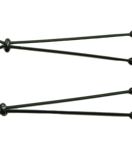 Black Tweezer Clamp W/link Chain Default Title