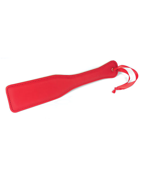 Plush Lined Red Pu Paddle Default Title