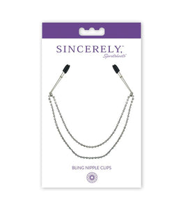 Sincerely Bling Nipple Clips Default Title