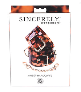 Sincerely Amber Hand Cuffs Default Title
