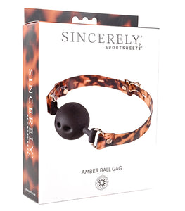Sincerely Amber Ball Gag Default Title