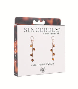 Sincerely Amber Nipple Jewelry Default Title