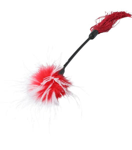 Sex & Mischief Whipper Tickler & White Red & White