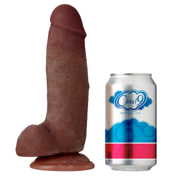 Cloud 9 Dual Density Dildo Touch Thick W/ Realistic Painted Veins & Balls 8 In W/ Default Title