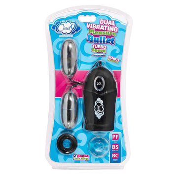 Wtc Dual Egg Vibrator Black