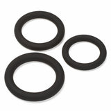 Pro Sensual Premium Silicone Dong W/ 3 C Rings