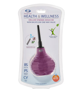 Cloud 9 Health & Wellness Premium Silicone Non-backflow Enema Douche Default Title