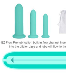 Cloud 9 Health & Wellness Silicone Dilator Kit (for Vaginal Or Anal Use) Default Title