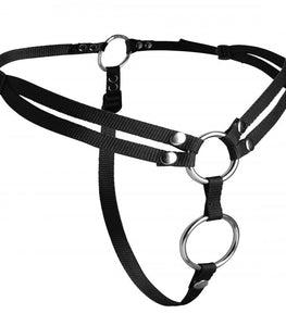 Strap U Unity Double Penetration Strap On Harness Default Title