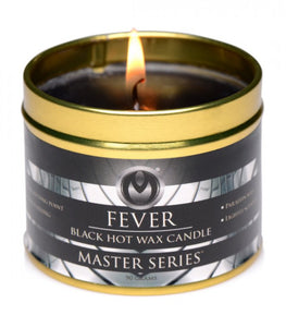 Master Series Fever Hot Wax Candle Black