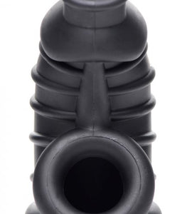 Master Series Dark Chamber Silicone Chastity Cage Default Title