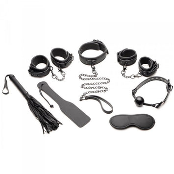 Master Series Master Of Kink 10pc Deluxe Bondage Set Default Title