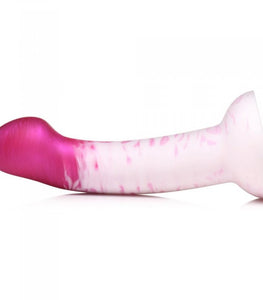 Strap U G-swirl G-spot Dildo Silicone Pink