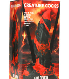 Creature Cocks Fire Demon Monster Silicone Dildo Default Title