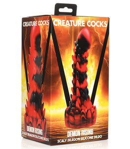 Creature Cocks Demon Rising Scaly Dragon Silicone Dildo Default Title
