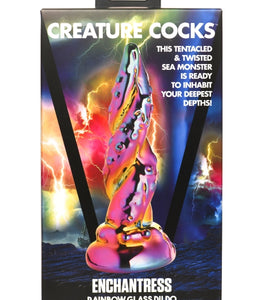 Creature Cocks Enchantress Rainbow Glass Dildo Default Title