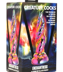 Creature Cocks Enchantress Rainbow Glass Dildo Default Title