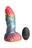 Creature Cocks Rainbow Phoenix Vibrating Silicone Dildo Default Title